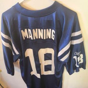 Reebok NFL Equipment Peyton Manning Colts Jersey L